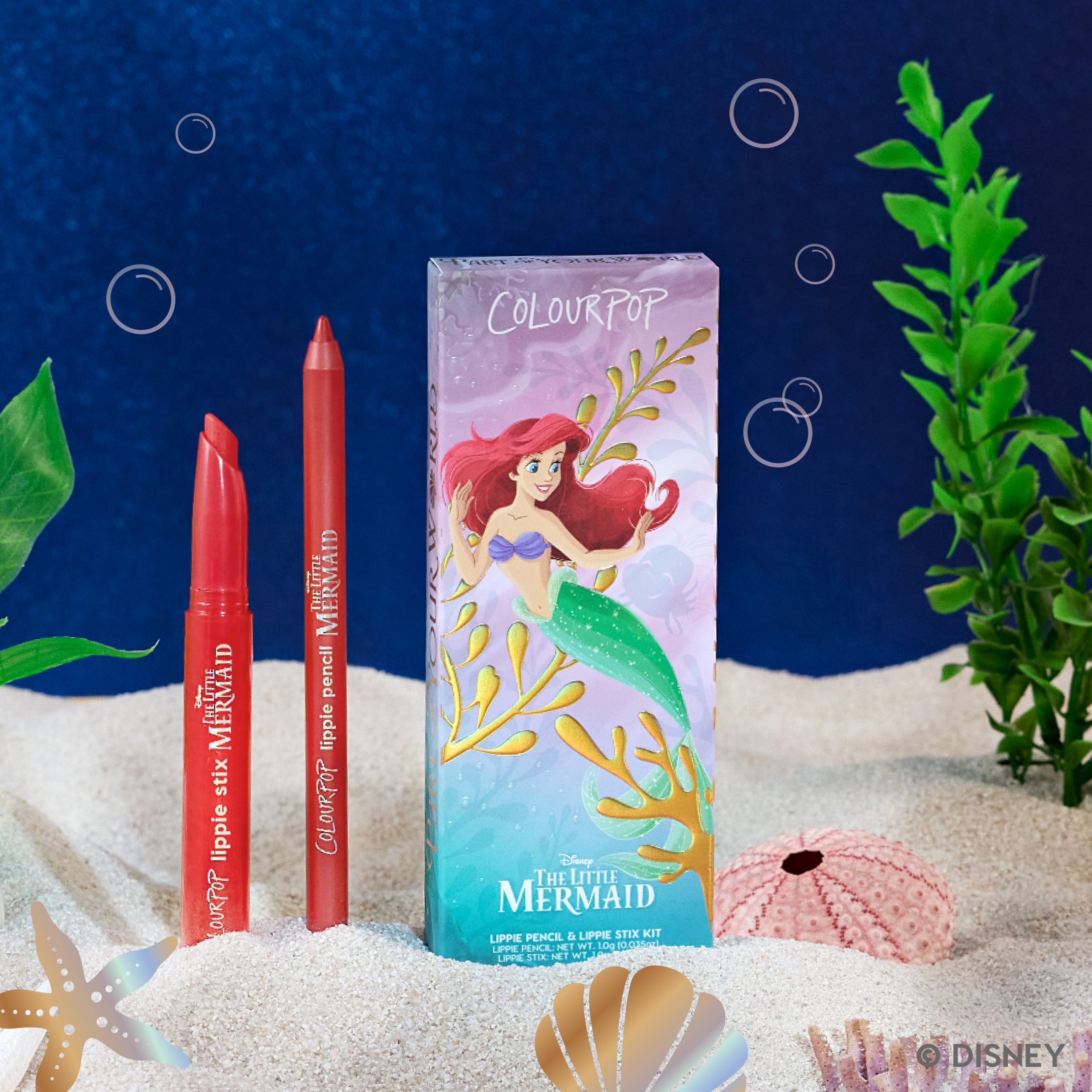 The Little Mermaid Lip Liner & Lipstick Set - Image 4