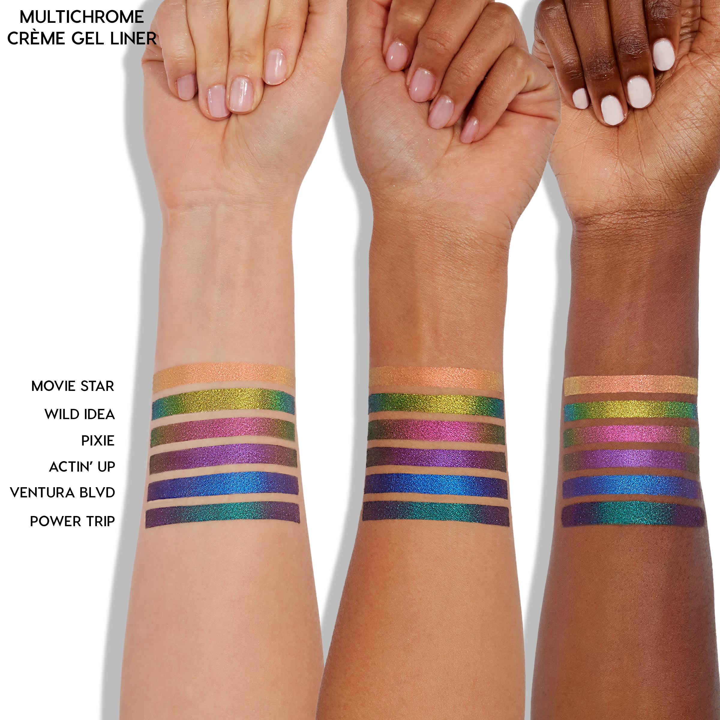 BFF Chrome Crème Gel Liner Trios - Image 4