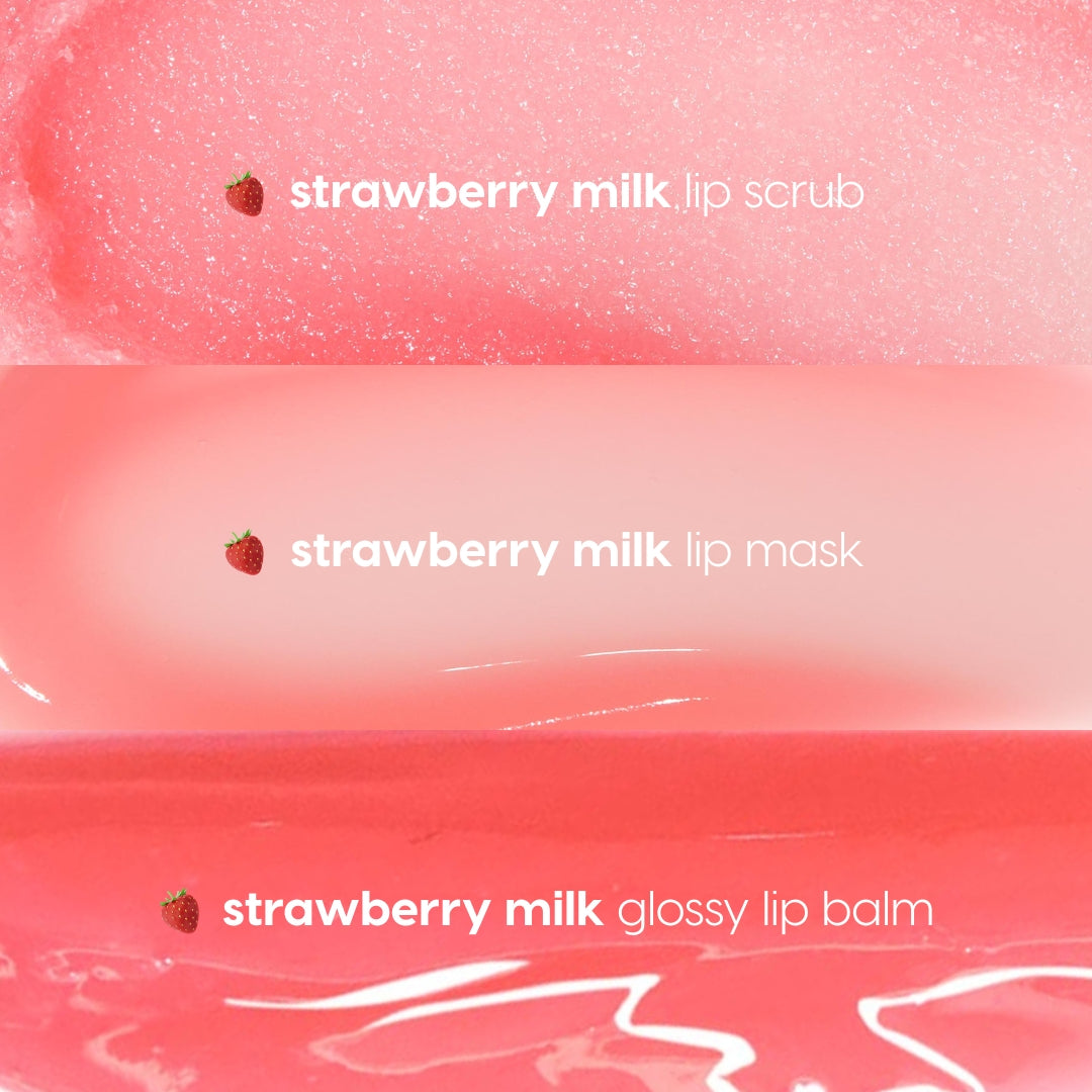 Fresh Kiss Lip Scrub, Mask + Balm Set - Image 5
